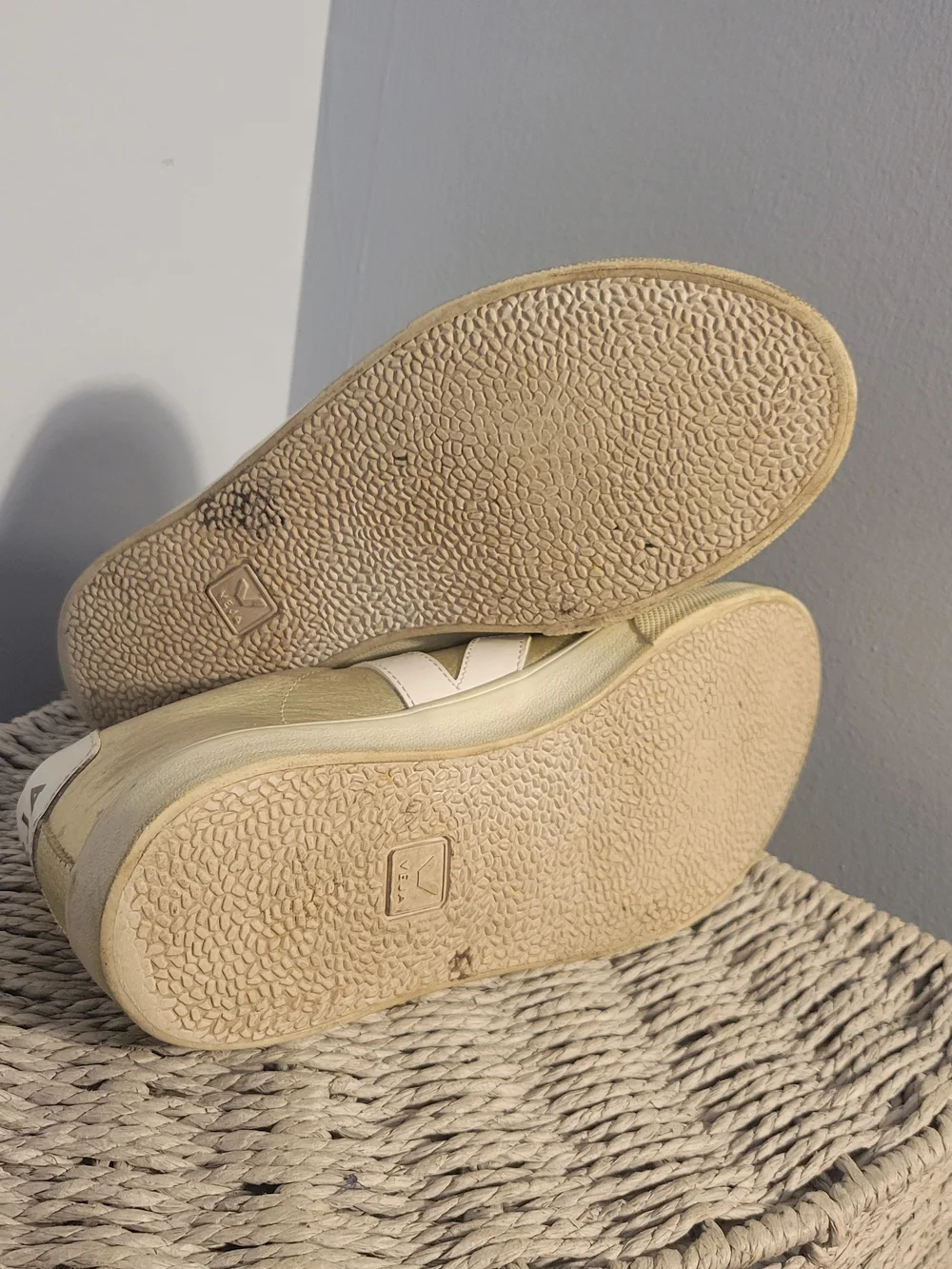 Veja Women's Gold 3 Velcro Strap Sneakers Size 8